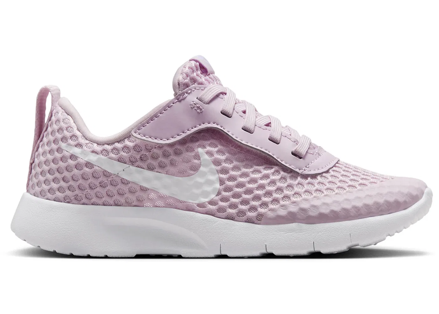 Детские кроссовки для мальчиков и девочек с системой EasyOn Nike Tanjun, Bleached Lilac White