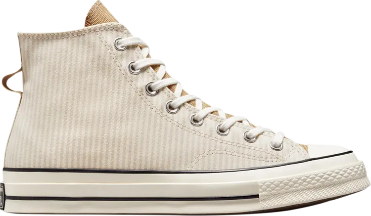 

Кроссовки Converse Chuck 70 High Crafted Stripe, загар