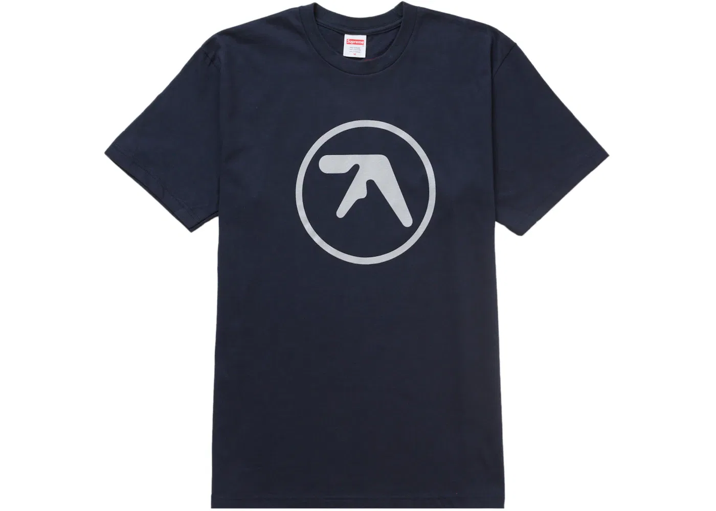 Мужская футболка с принтом Supreme Aphex Twin Ambient Works Tee, Navy