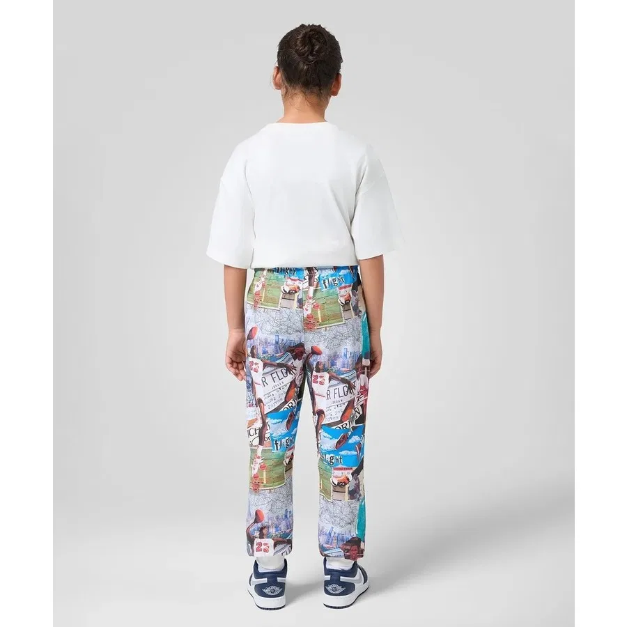 Спортивные штаны Jordan Mj Brklyn Ft Aop Pant Nike, Разноцветный — фото 2