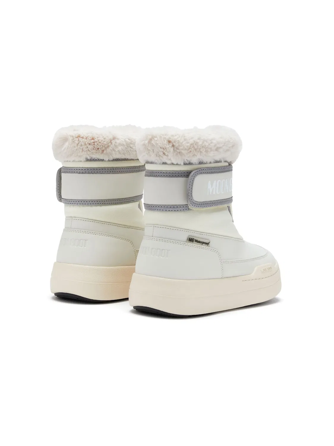 Сноубутсы Park Flatform Moon Boot, кремово-белый — фото 2