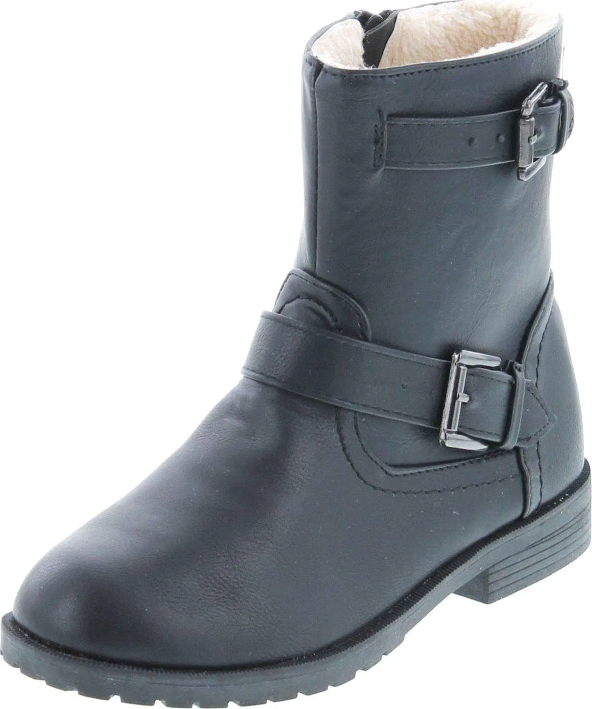 Детские ботинки для девочек с принтом Static Footwear, Black