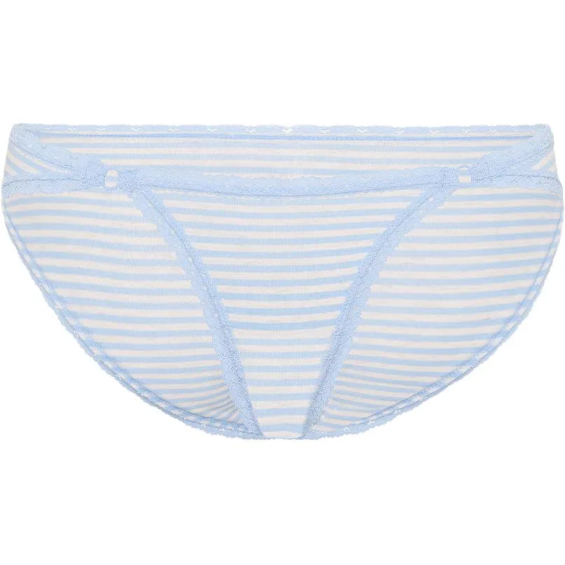 Женские трусы с принтом Victoria's Secret, Juniper Blue Dancer Stripes Print
