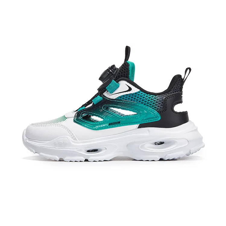Детские сандалии 7 PE Synthetic Leather, White/Teal