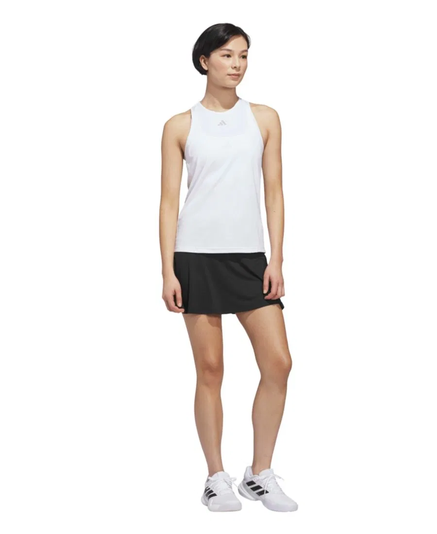 Топ без рукавов с технологией Climacool, модель Club Tennis Climacool Tank Top adidas, White — фото 2
