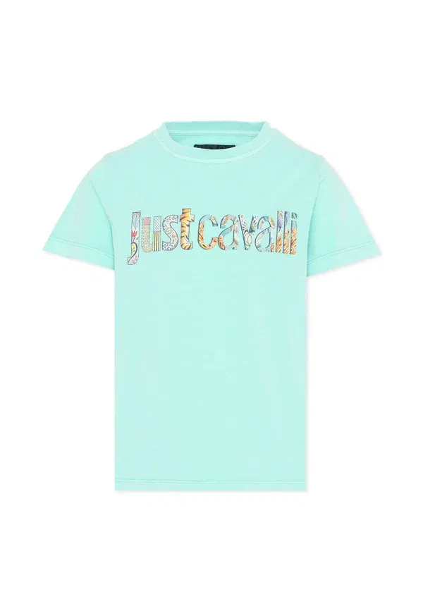 Футболка Just Cavalli, зеленый