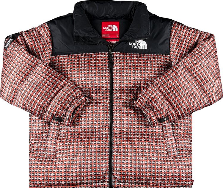 

Куртка Supreme x The North Face Studded Nuptse Jacket 'Red', красный