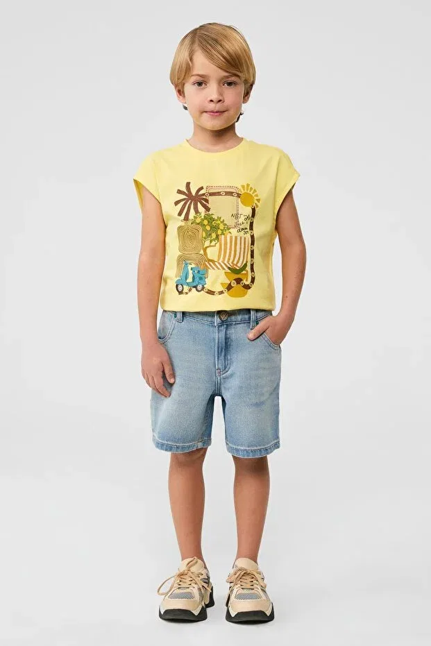 Детские шорты для мальчиков джинсовые Nbt Jeans, Blue