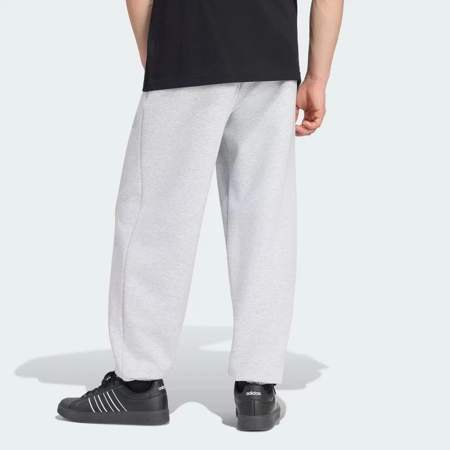 Спортивные штаны с завязкой Soft Lux adidas, Серый — фото 2
