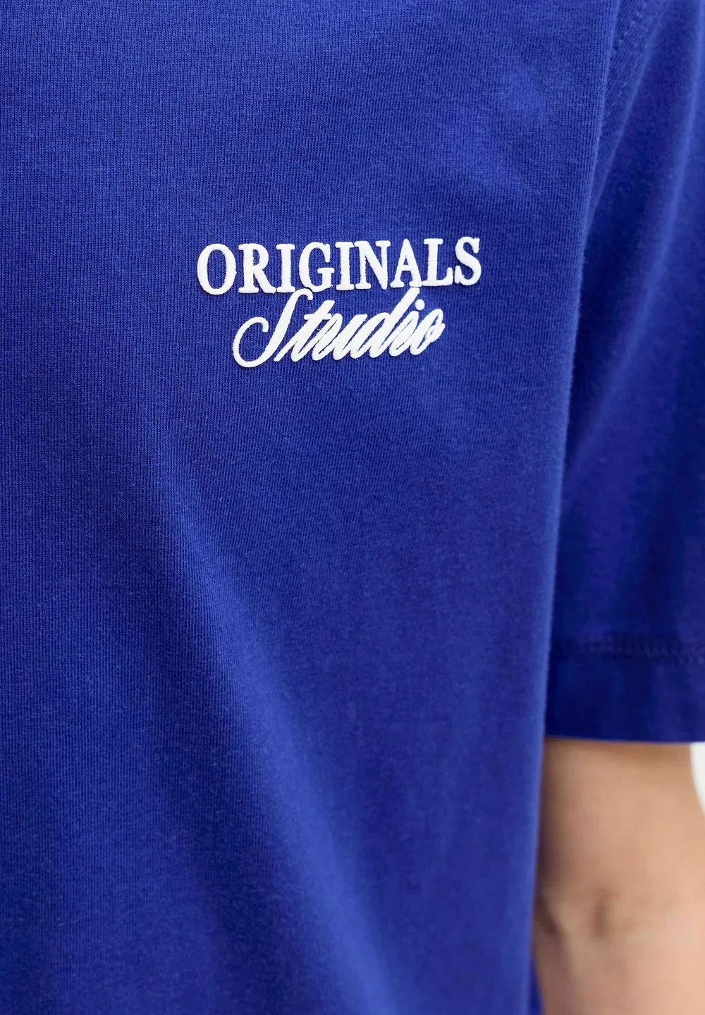 Jornorrebro typo tee ss crew neck sn jnr - print t-shirt Jack & Jones Junior, Bluing — фото 4