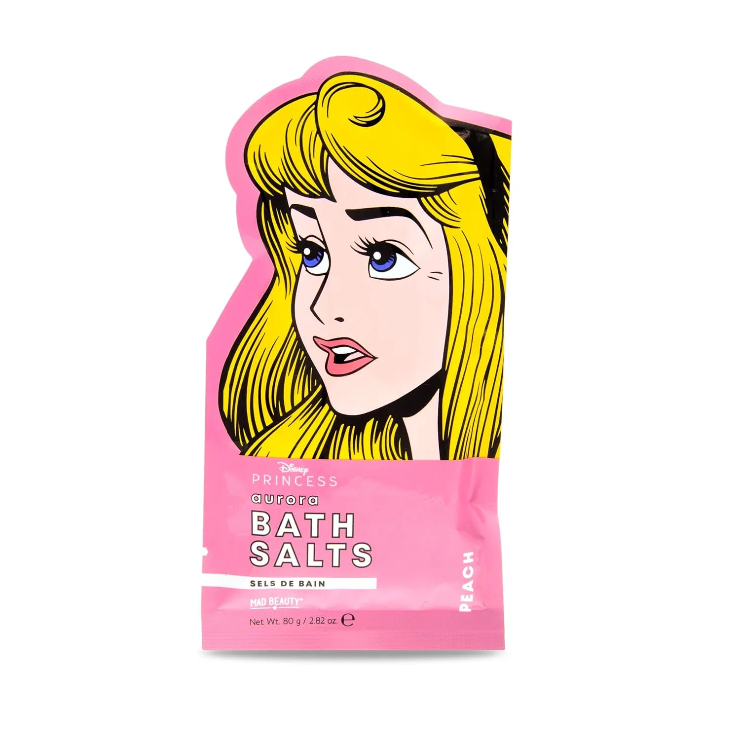 Соль для ванн с ароматом персика, MAD Beauty, 80 г