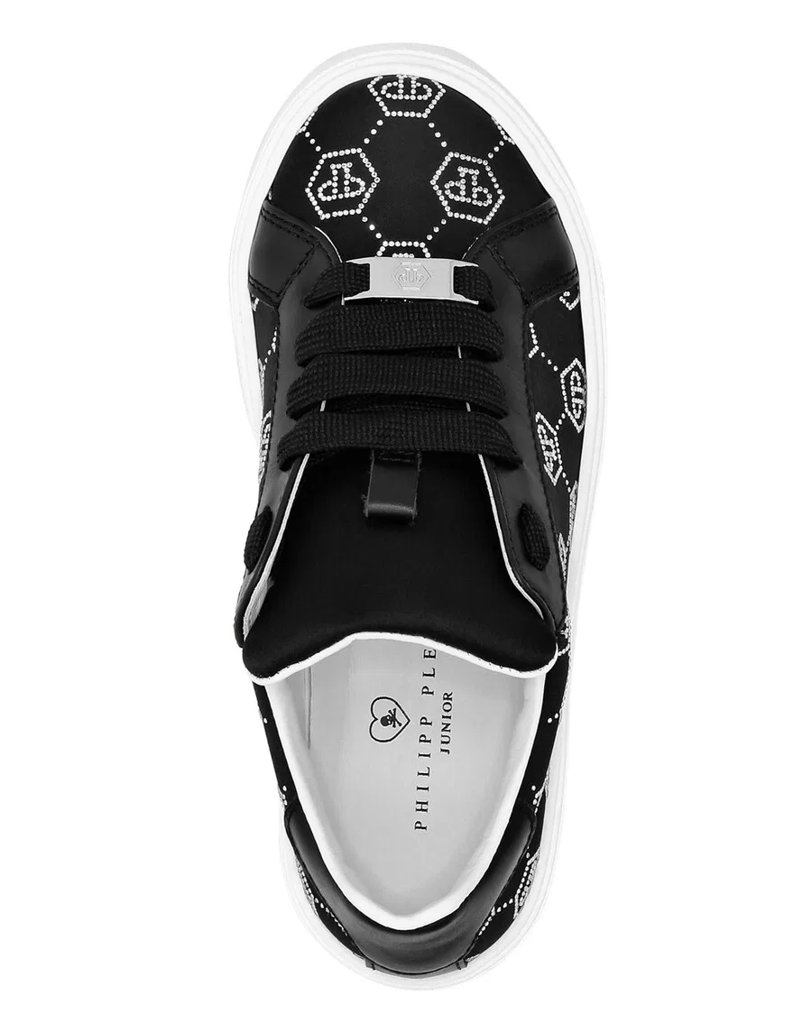Кроссовки Philipp Plein 'Monogram' черного цвета — фото 4