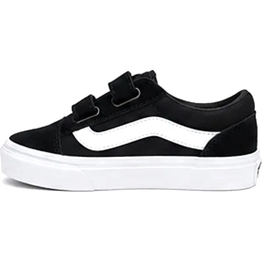 Детские кроссовки с принтом Vero Ls V Vans, Черный — фото 2