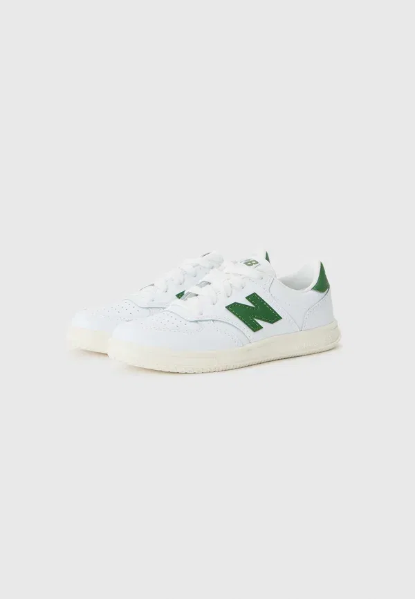 Кроссовки кожаные 500 New Balance, White, белый — фото 2
