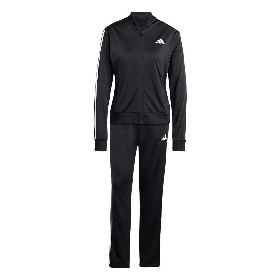 Женские спортивные штаны adidas W ESS 3S TS, Черный — фото 2