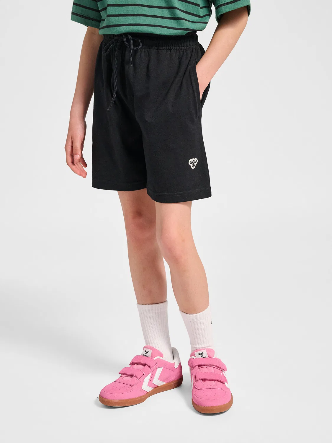 Детские шорты свободного кроя Hmljr Loose Hummel, Schwarz