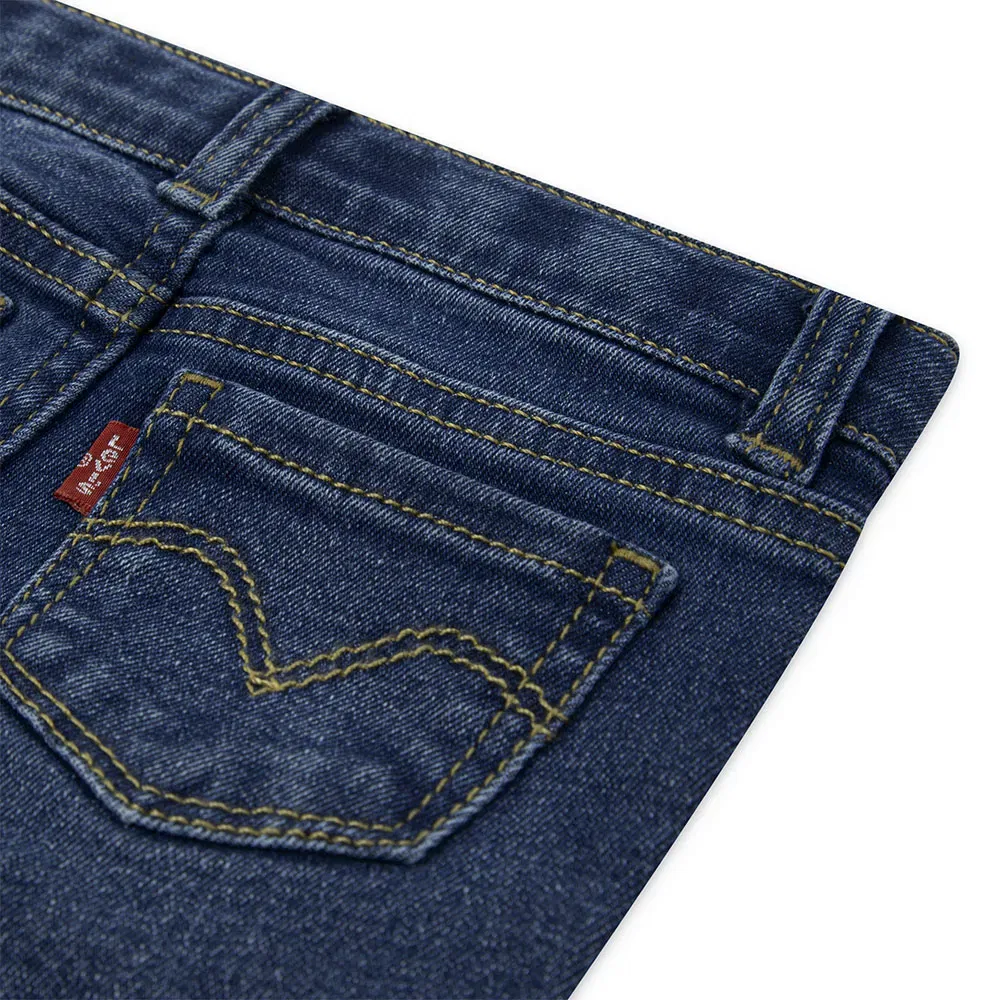 Детский комплект для девочек с принтом Western set Levi's, Blue — фото 4