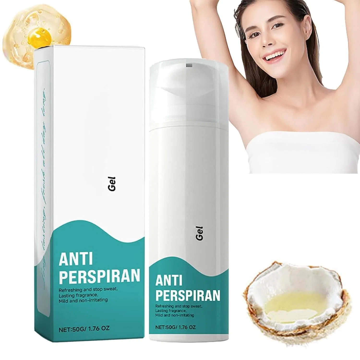 Антиперспирант гель, Agave, 50 мл Generisch