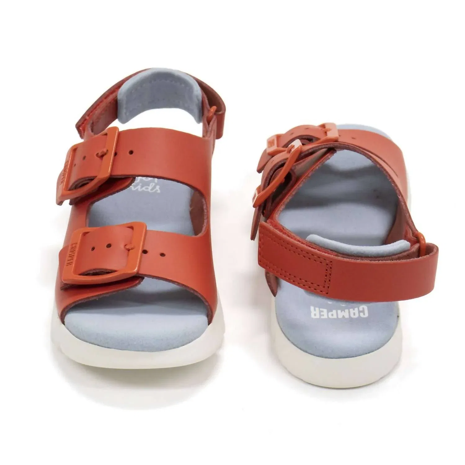 Детские сандалии для девочек с открытым носом Oruga Sandal Camper, красный — фото 4