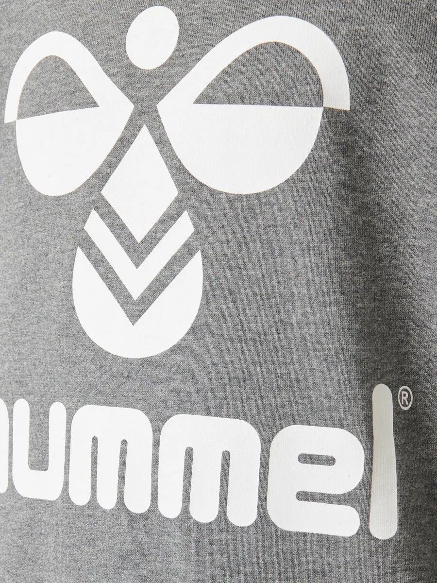 Спортивная толстовка Hummel 'Dos' в серо-пятнистом цвете — фото 4