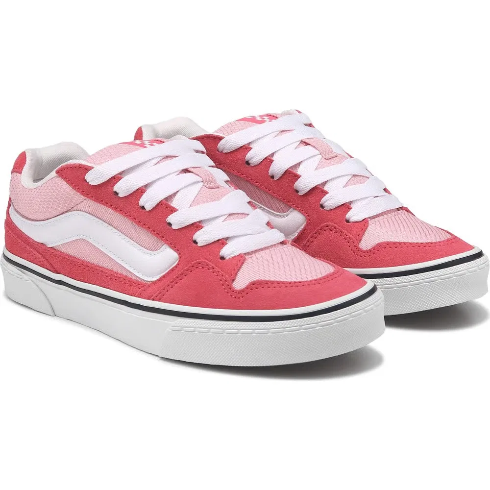 Детские скейтбордистские кроссовки Caldrone Vans, Pink/White
