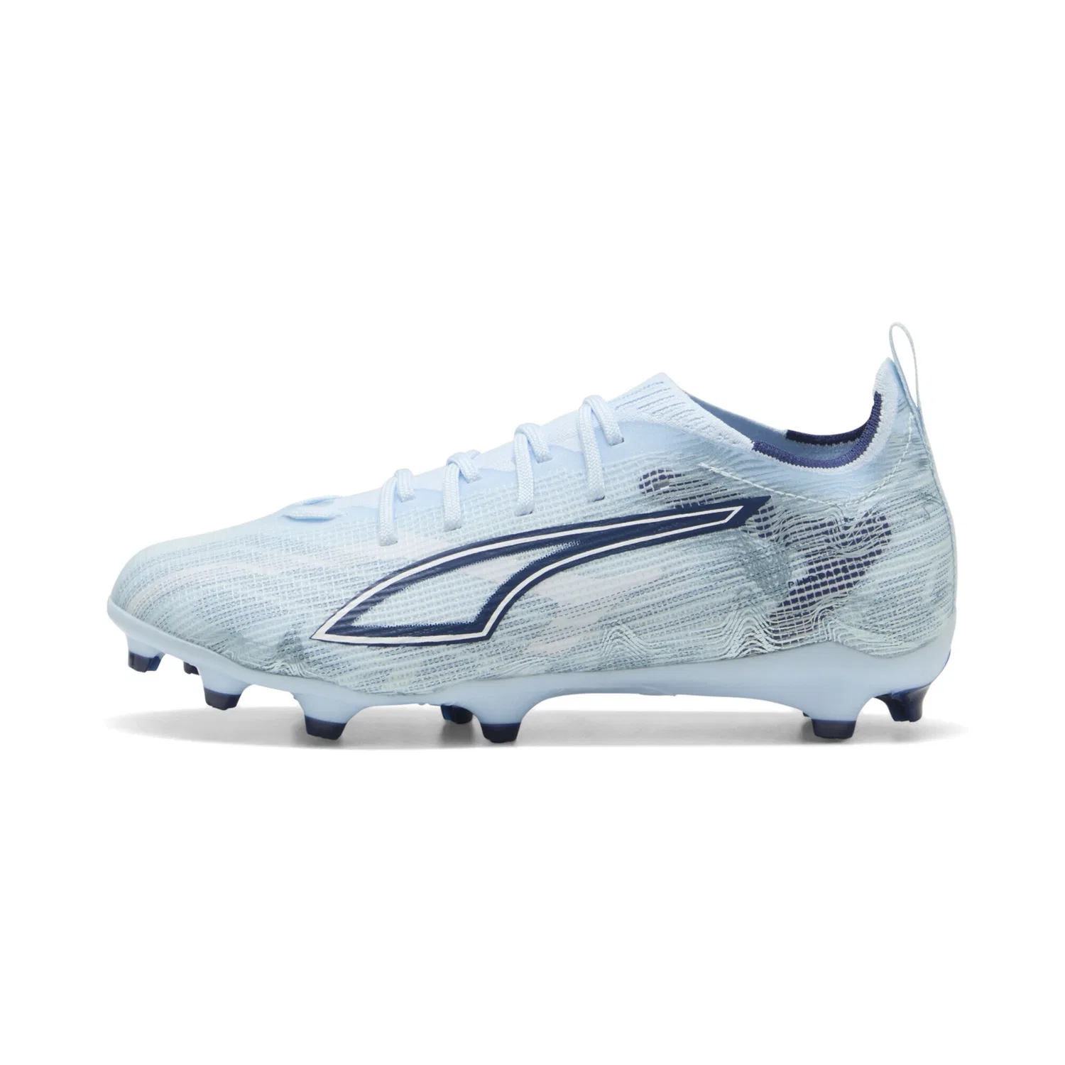 Детские футбольные бутсы ULTRA 6 PRO FG/AG PUMA, Icy Blue White Jewel — фото 3