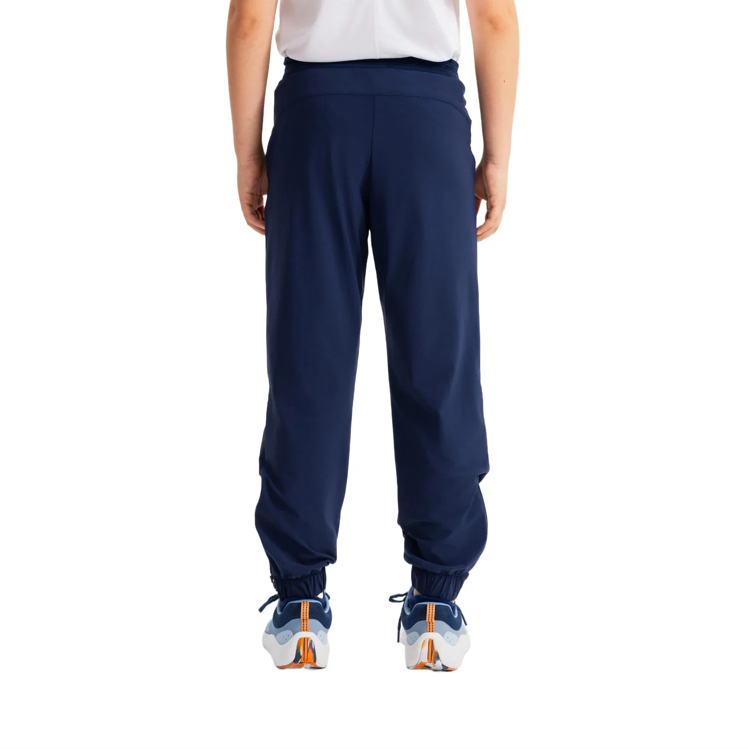 Детские брюки полной длины с эластичным поясом Gray Blue DECATHLON, Gray Blue — фото 3