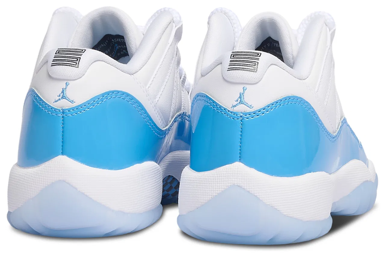 Баскетбольные кроссовки для мальчиков Retro 11 Low Jordan, цвет White/Black/Blue — фото 3