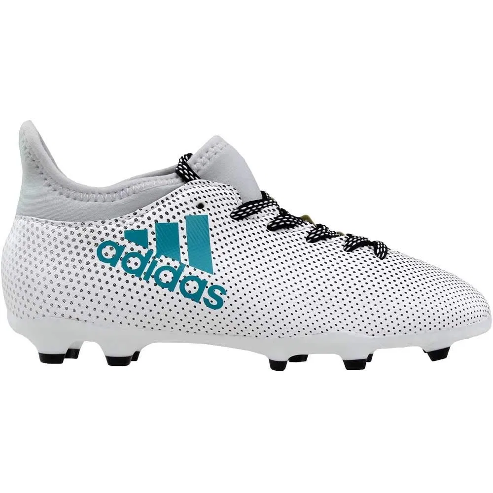 Детские футбольные бутсы для мальчиков Techfit Compression X 17.3 Fg J Adidas, Black Solar Red Solar Orange — фото 3