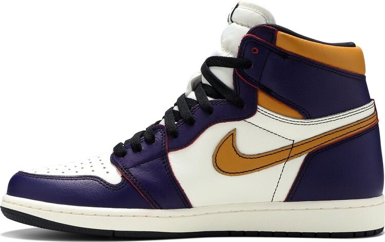 Кроссовки Air Jordan 1 Retro High SB LA To Chicago, фиолетовый — фото 3