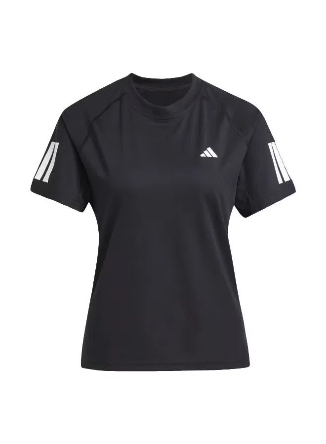 Футболка с принтом 3 полосы Club tennis Adidas, черный — фото 4