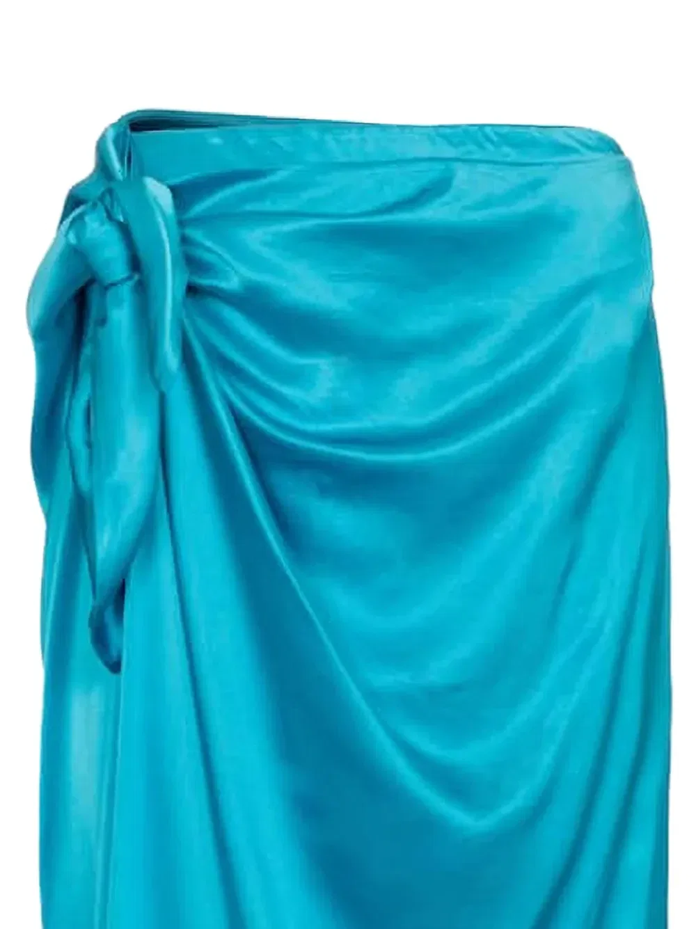 Юбка-миди Easywrap Balenciaga, синий — фото 2