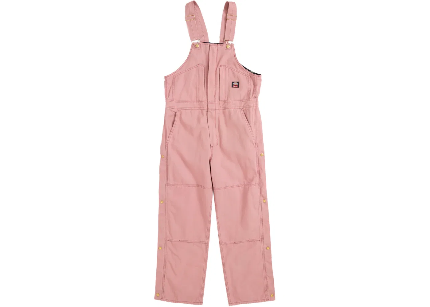 Мужские комбинезон с подкладкой из фланели Supreme Overall, Pink