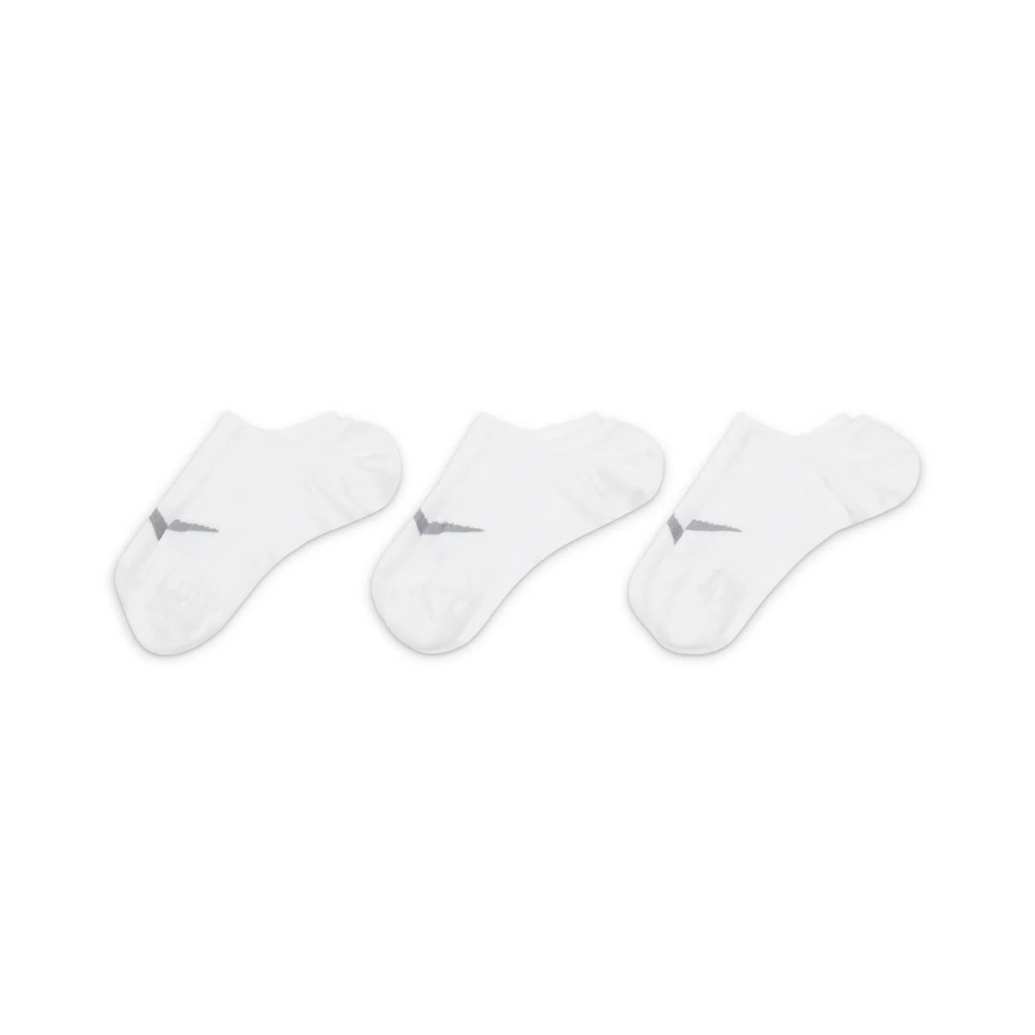 Женские носки-следы с технологией Dri-FIT Nike, White — фото 4