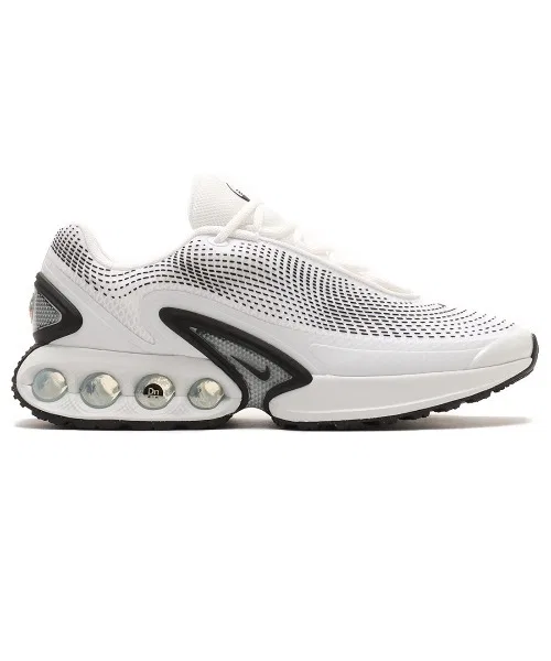 Мужские/Женские кроссовки NIKE AIR MAX DN белые — фото 4