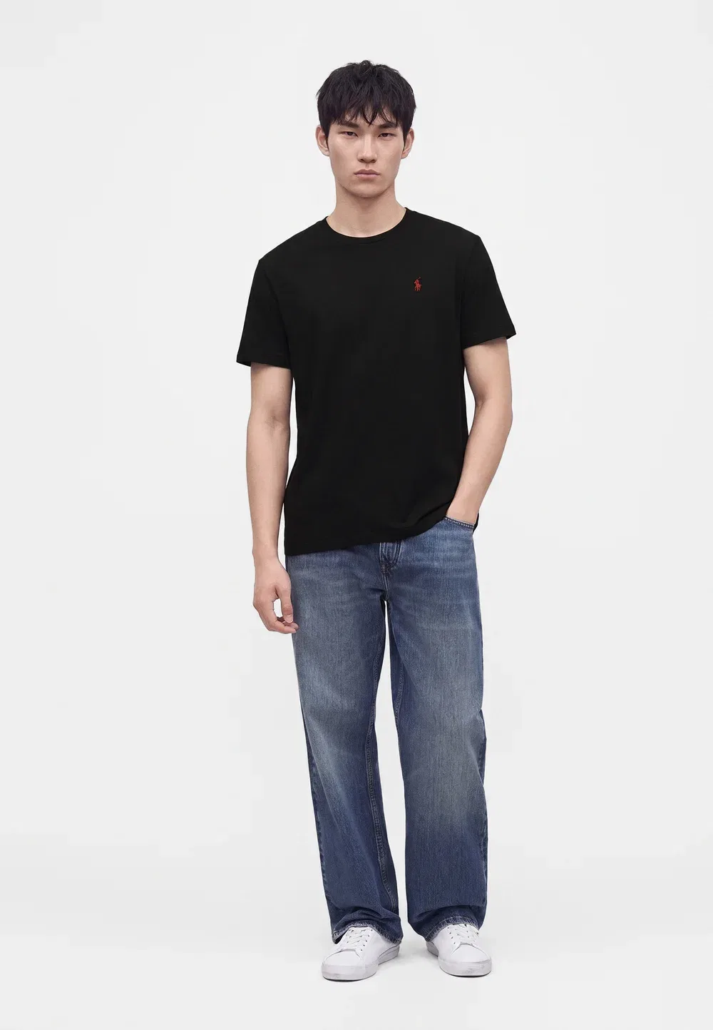 Футболка с коротким рукавом - базовая модель Polo Ralph Lauren, Black — фото 2
