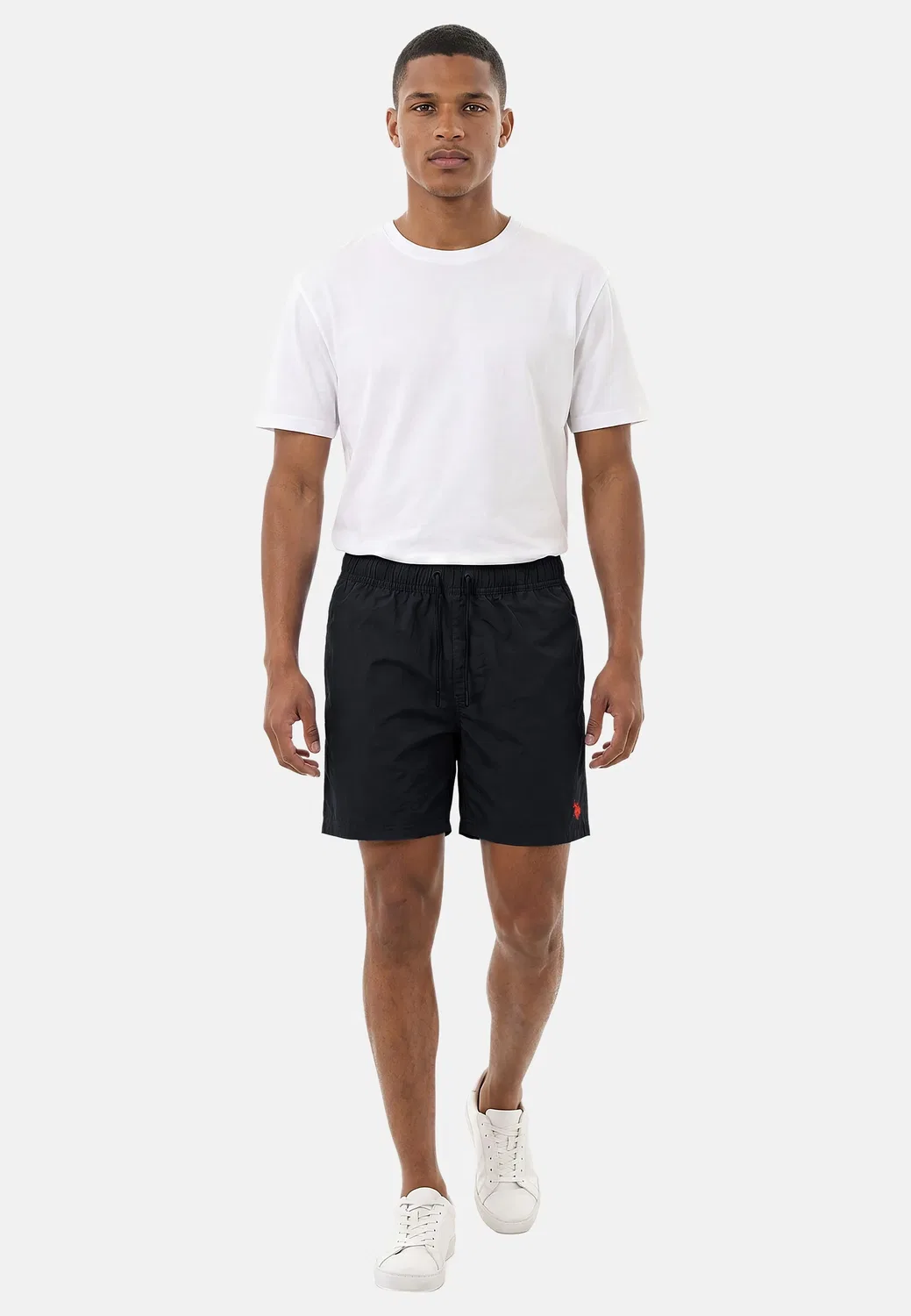 Мужские плавки U.S. Polo Assn., Black/Red