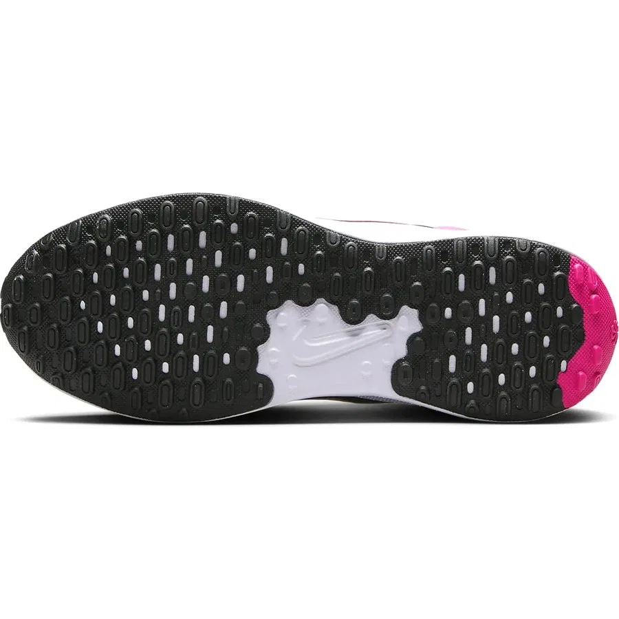 Детские кроссовки с плоской подошвой Revolution 7 GS Nike, Черный — фото 4