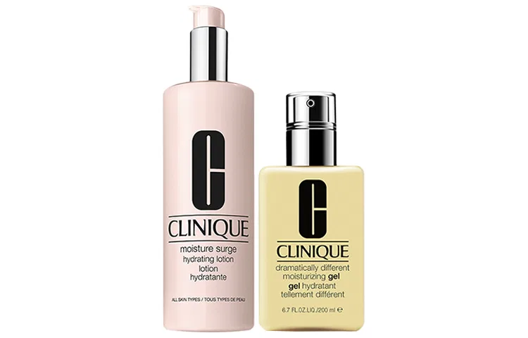 Женский набор для ухода за кожей с увлажняющим лосьоном и маслом CLINIQUE, Pink Water 400ml+Unsalted Butter 200ml