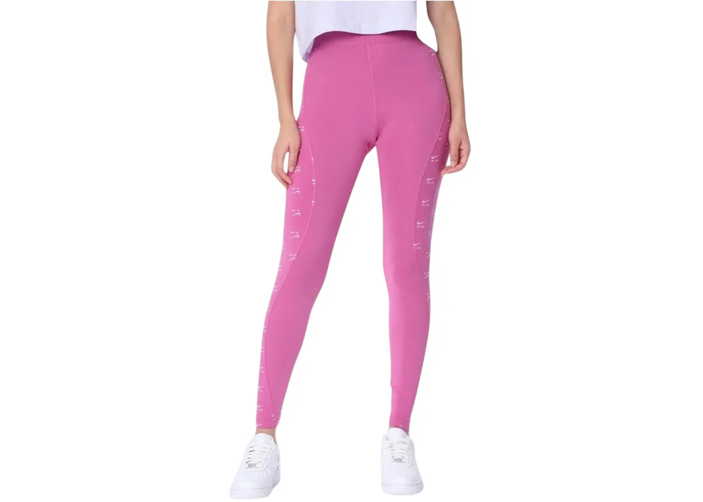 Женские леггинсы с принтом Leggings Nike, Purple