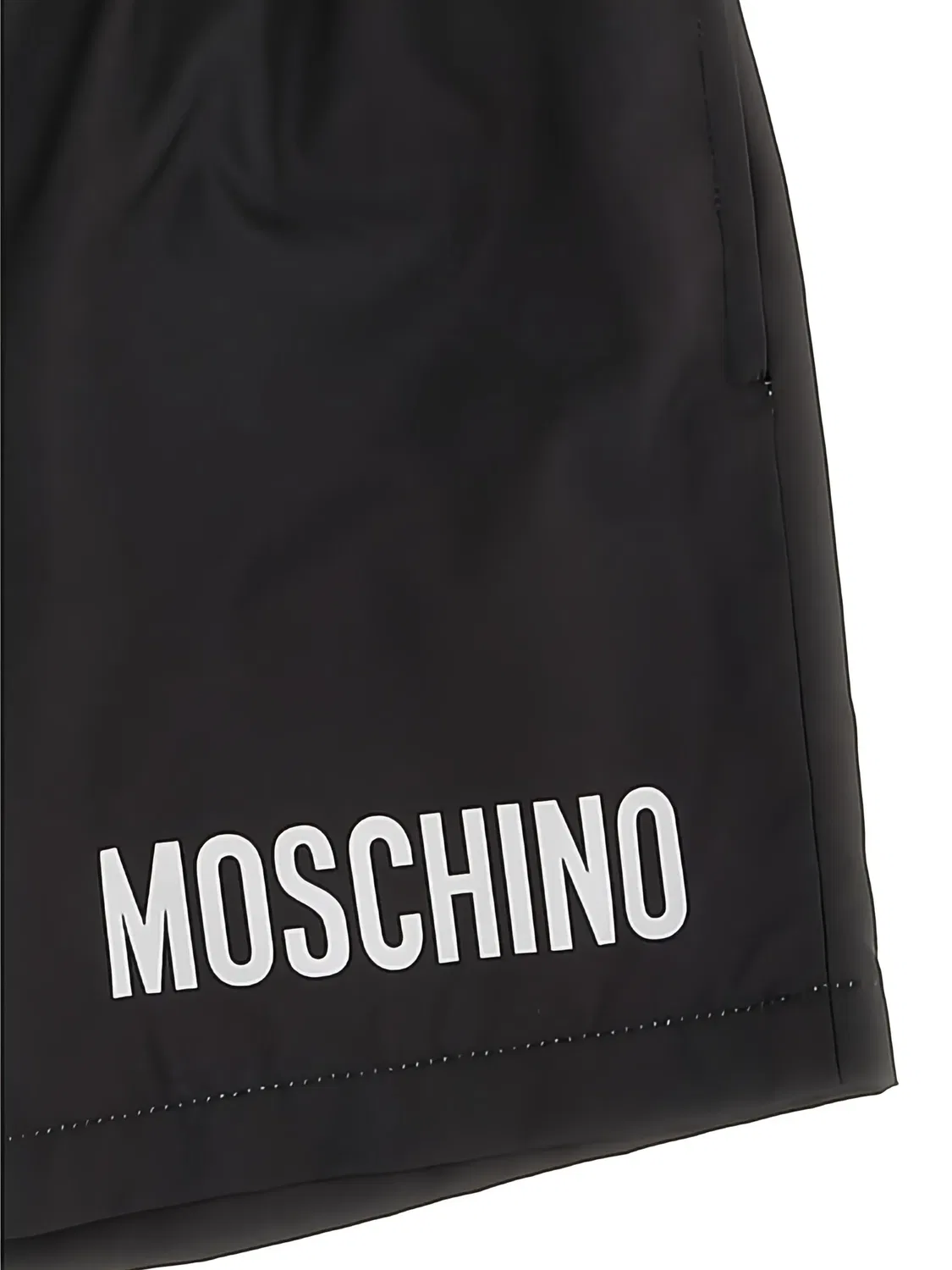 Плавательные шорты с логотипом, черные Moschino, черный — фото 2