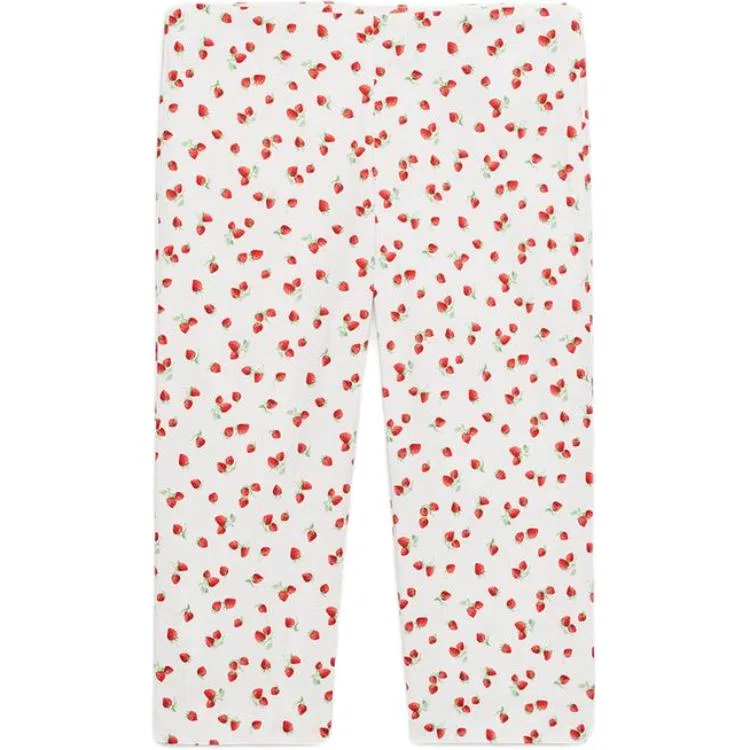 Женские шорты Casual с принтом, ZARA, White/Red
