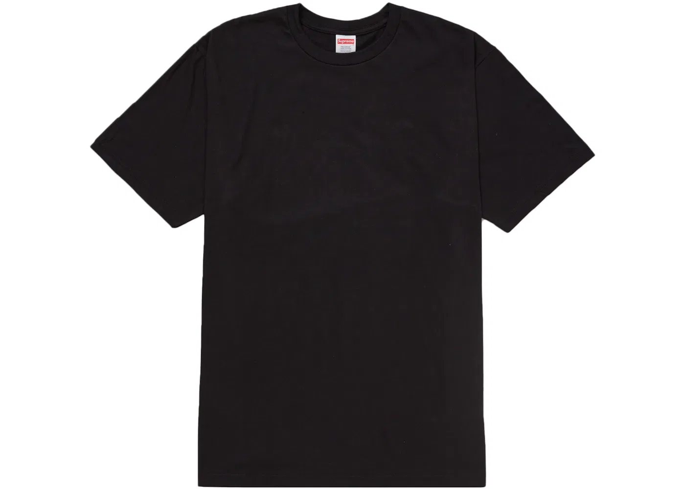 Мужская футболка с принтом Supreme Tee, Black — фото 2