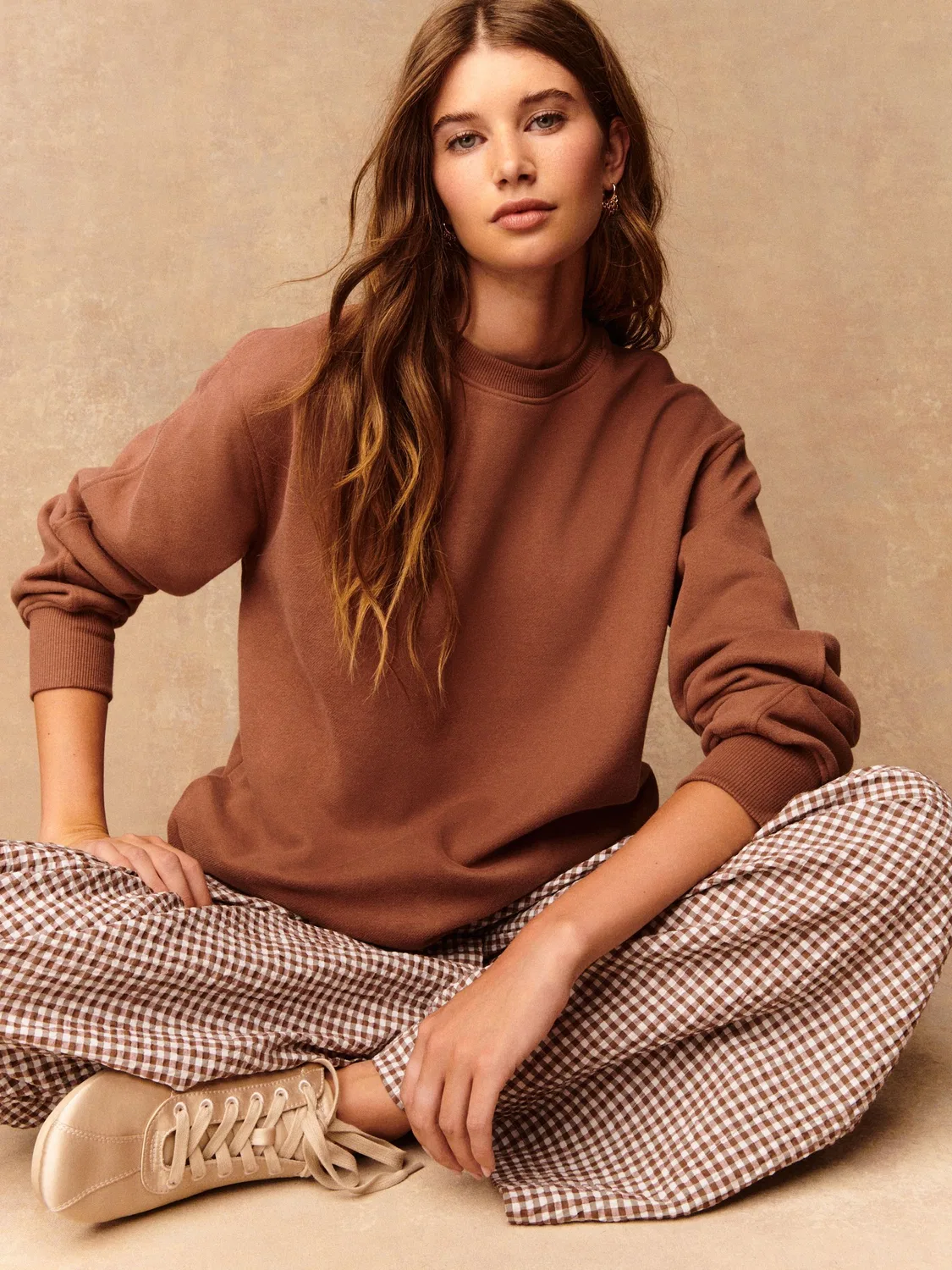 Свитшот Relaxed Fit Essentials Longline с карманами Next, розовый