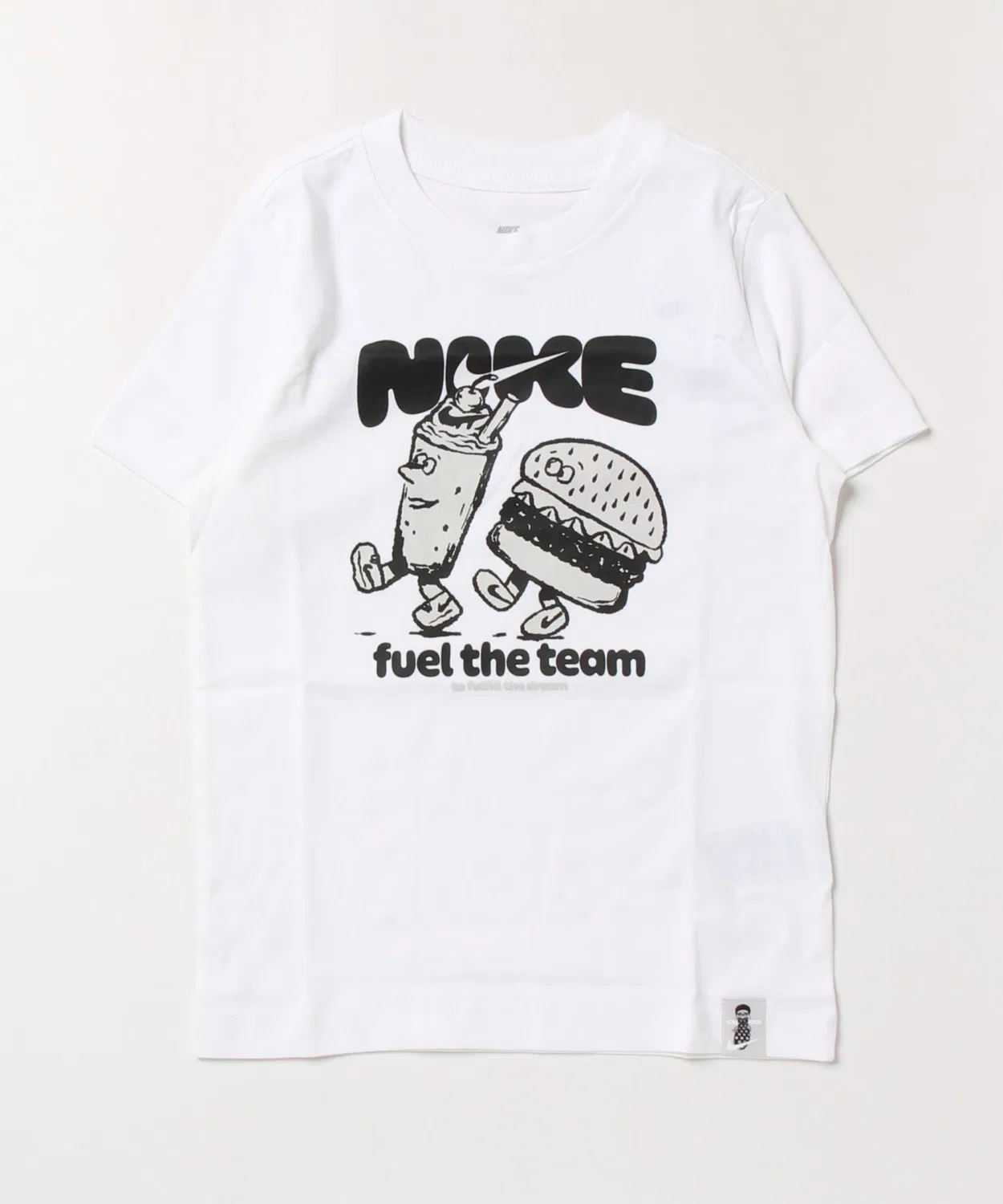 Детская футболка с коротким рукавом Feel The Team NIKE, Белый