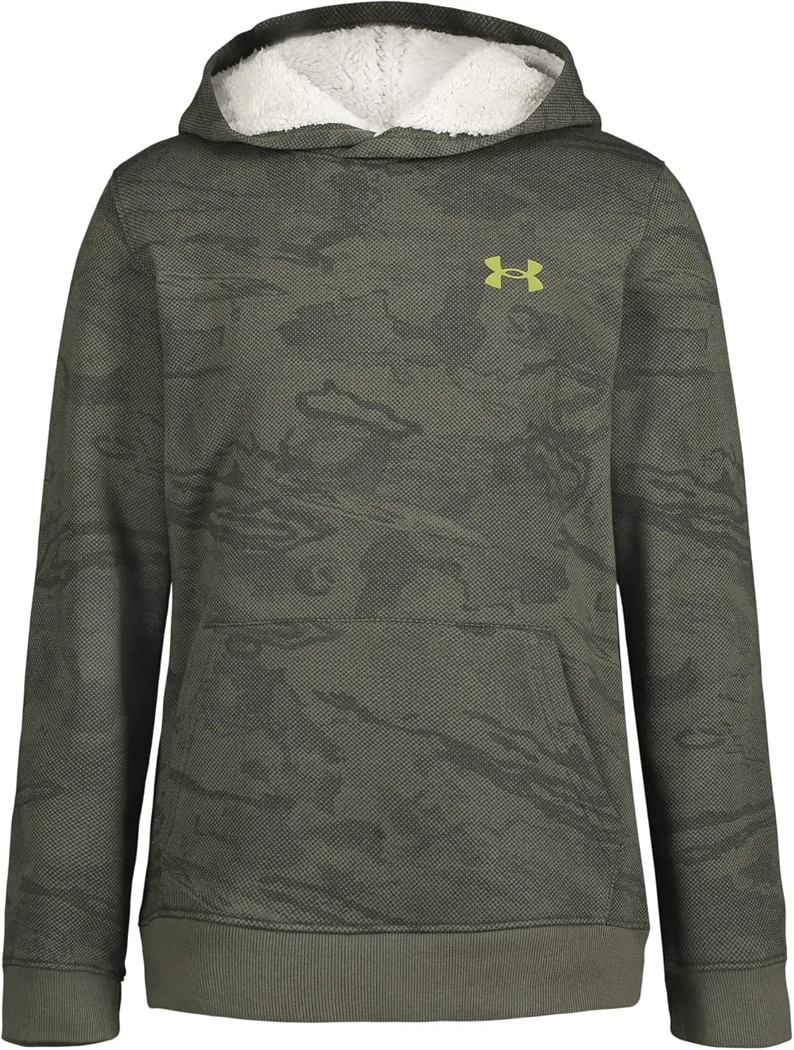 Детская толстовка на молнии Under Armour Outdoor Collection, цвет Marine Od Green/Forest