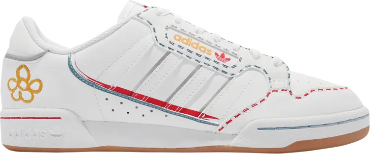 

Кроссовки Adidas Continental 80 Stripes, белый