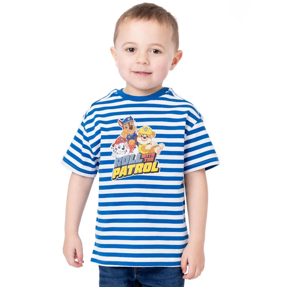 Детский комплект из 3 футболок с принтом Marshall, Rubble & Chase Paw Patrol, Multi — фото 3