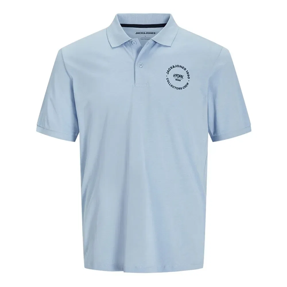 Поло с коротким рукавом Simon Jack & Jones, синий