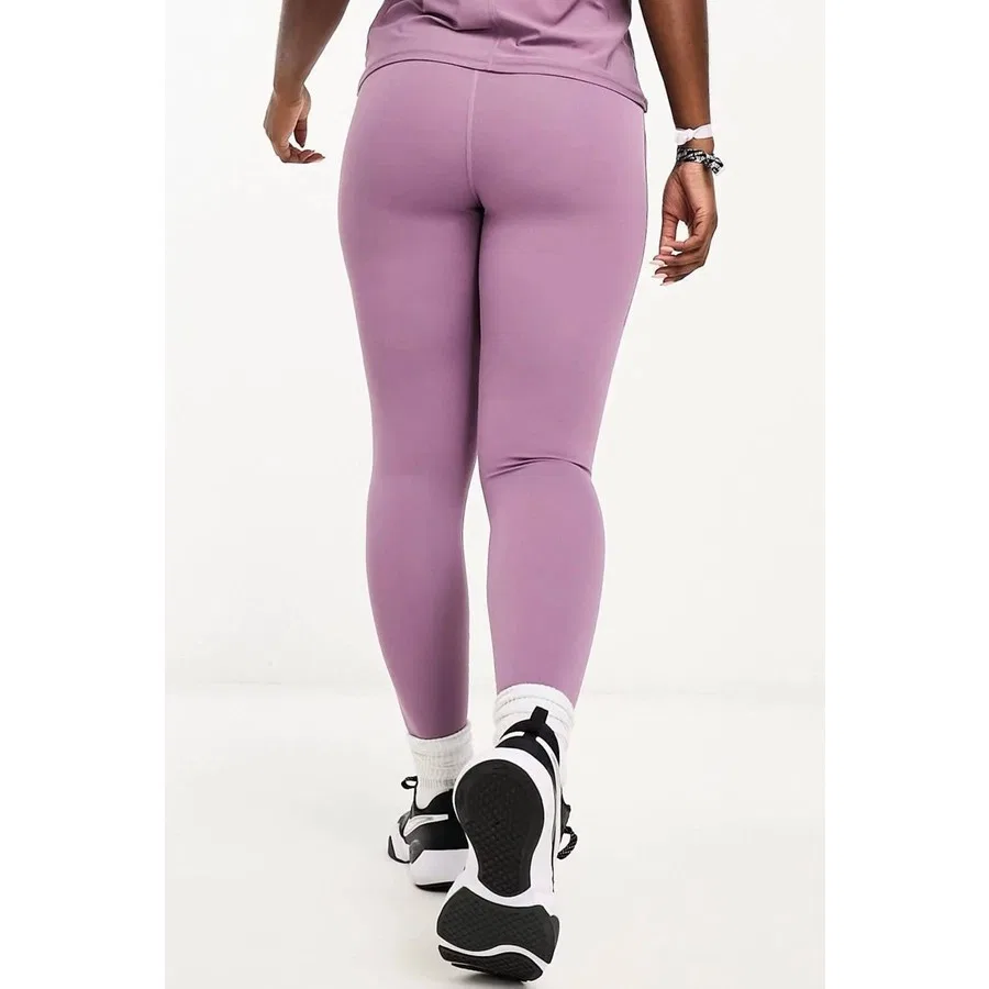 Женские леггинсы с высокой посадкой Nike Dri Fit Universa High Rise 7/8 Length, Сиреневый — фото 2